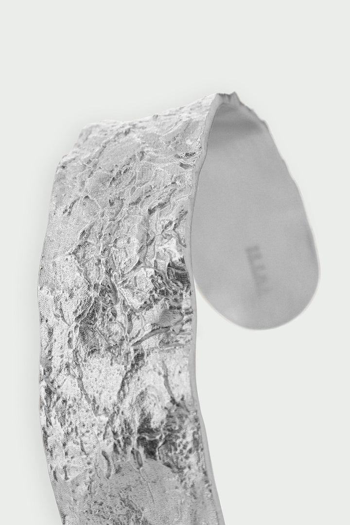 Silver Revere Bangle by Tutti &amp; Co featuring a sleek, polished design for elegant wristwear.