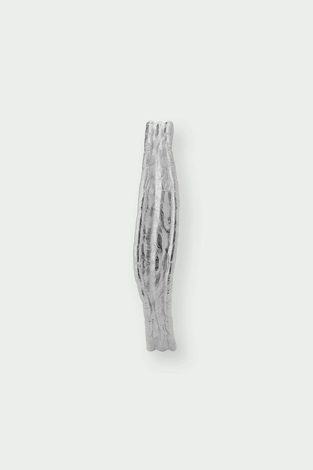 Silver Driftline Bangle by Tutti & Co featuring a sleek, modern design displayed on a neutral background.