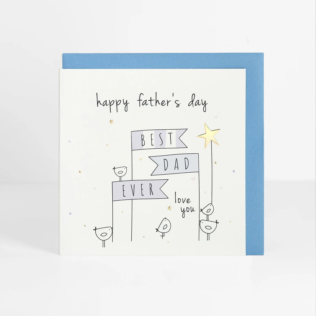 Happy Fathers Day Best Dad Ever Card