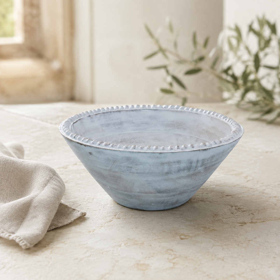Beaded Mango Round Bowls - Small