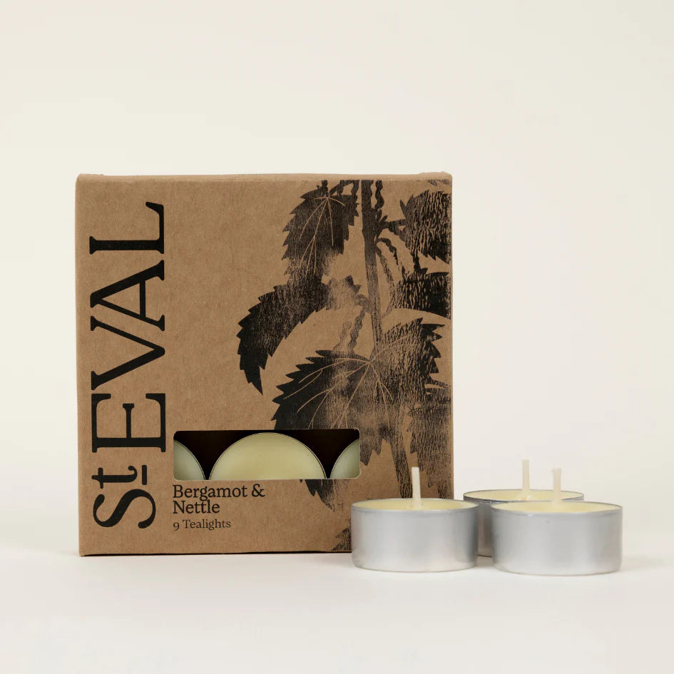 Bergamot &amp; Nettle Scented Tealights