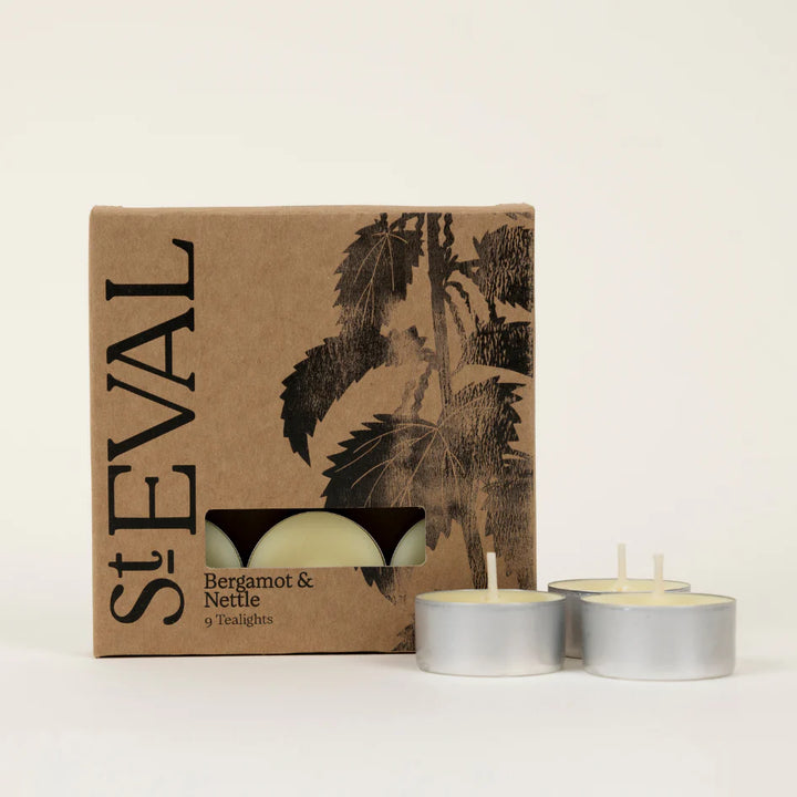 Bergamot &amp; Nettle Scented Tealights