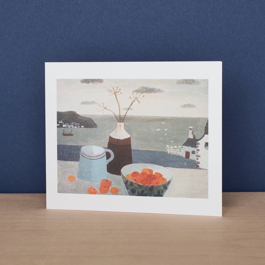 Tangerine Window Card