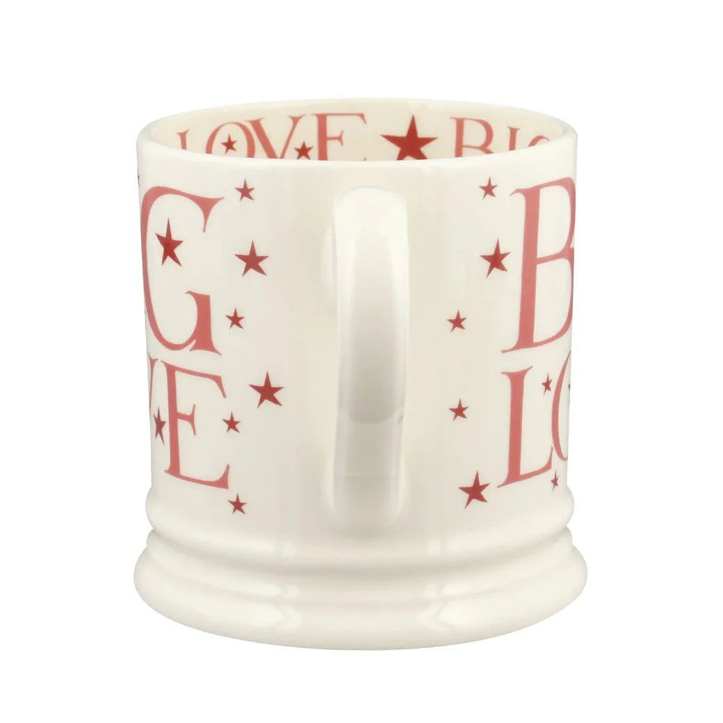 Emma Bridgewater Pink Toast Big Love Large Mug 1½ Pint