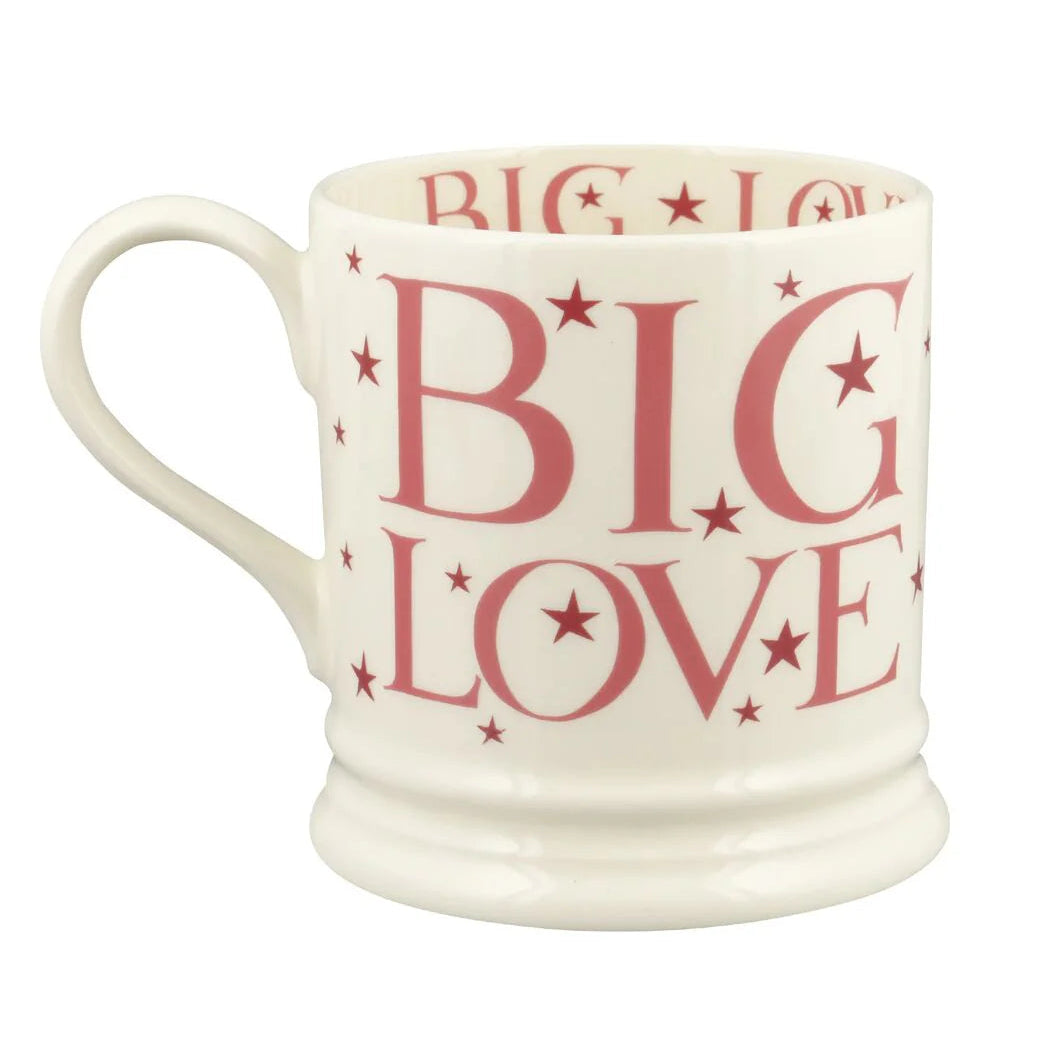 Emma Bridgewater Pink Toast Big Love Large Mug 1½ Pint