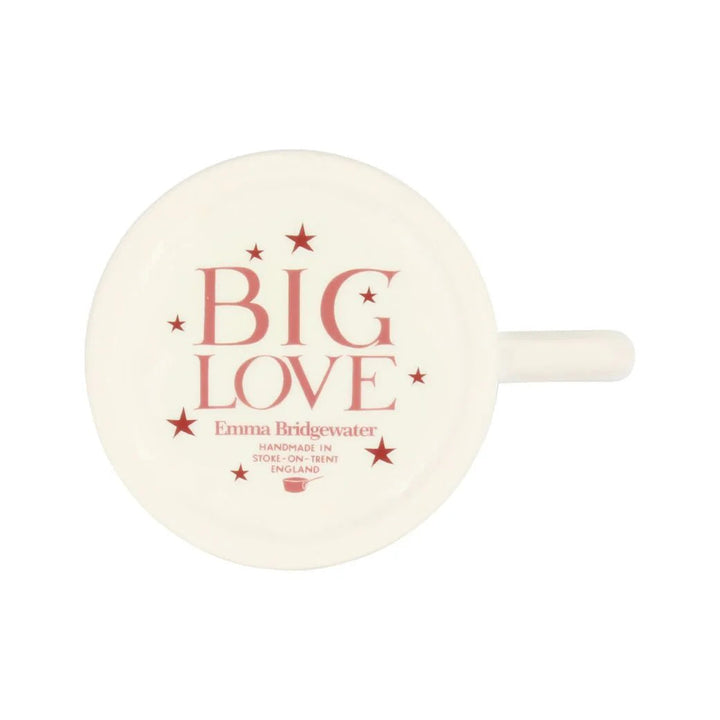 Emma Bridgewater Pink Toast Big Love Large Mug 1½ Pint