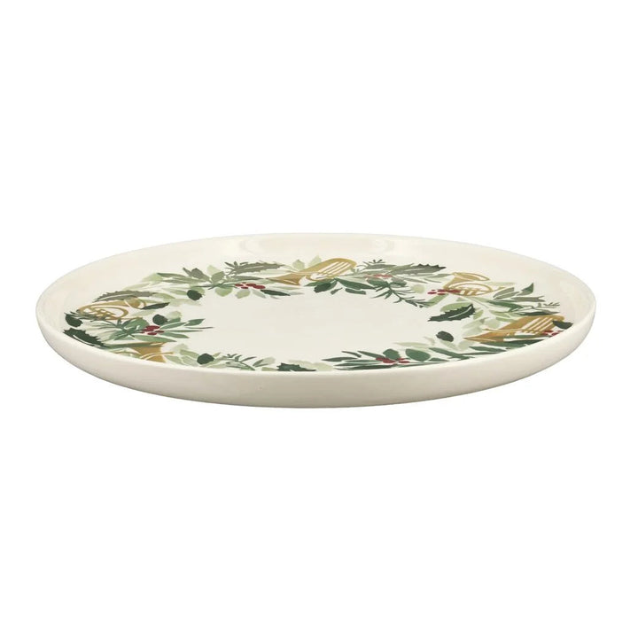 Bring in the Green Flat Serving Plate - 28cm