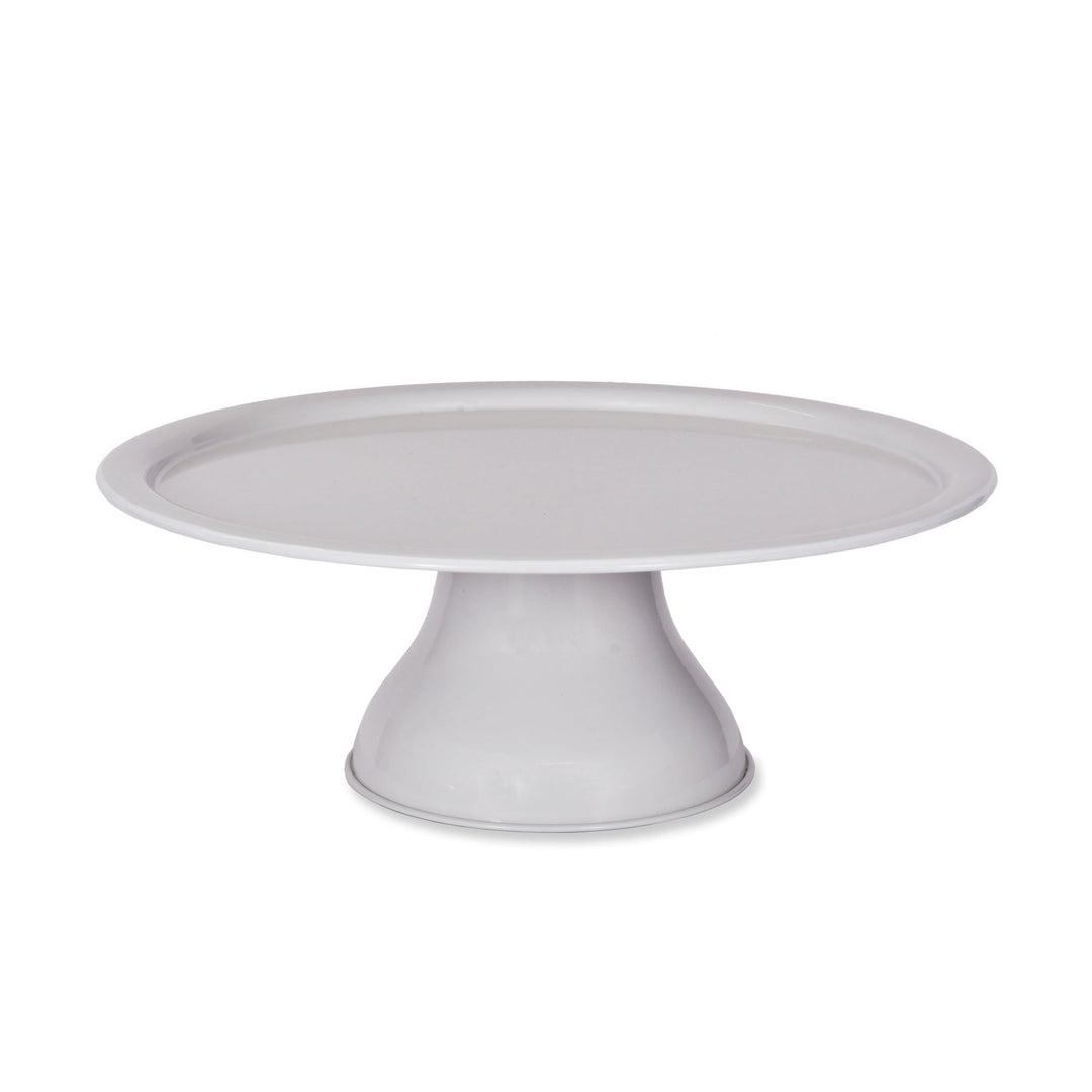 Steel Brompton Cake Stand - Chalk