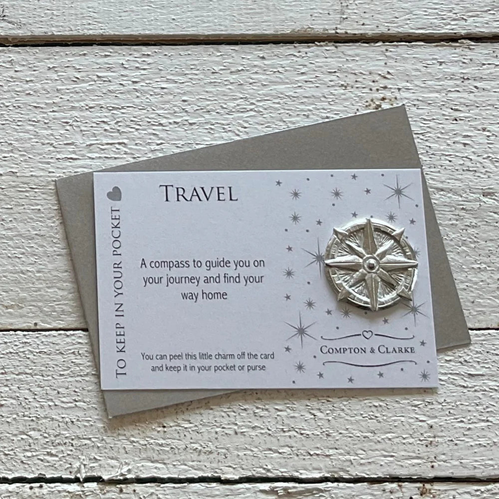 Travel Carded Pocket Charm