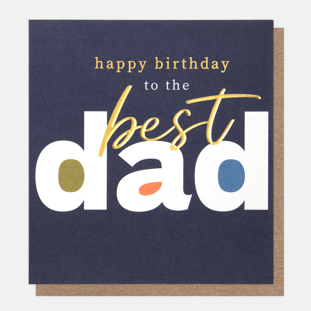 Happy Birthday To the Best Dad Card
