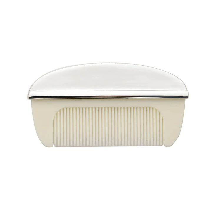 Silver plated Bambino brush and comb set by Widdop &amp; Co, featuring a polished finish, designed for gift or personal use.
