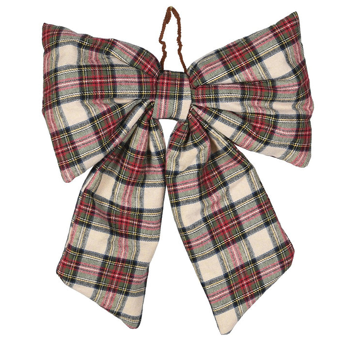 Tartan Plaid Bow