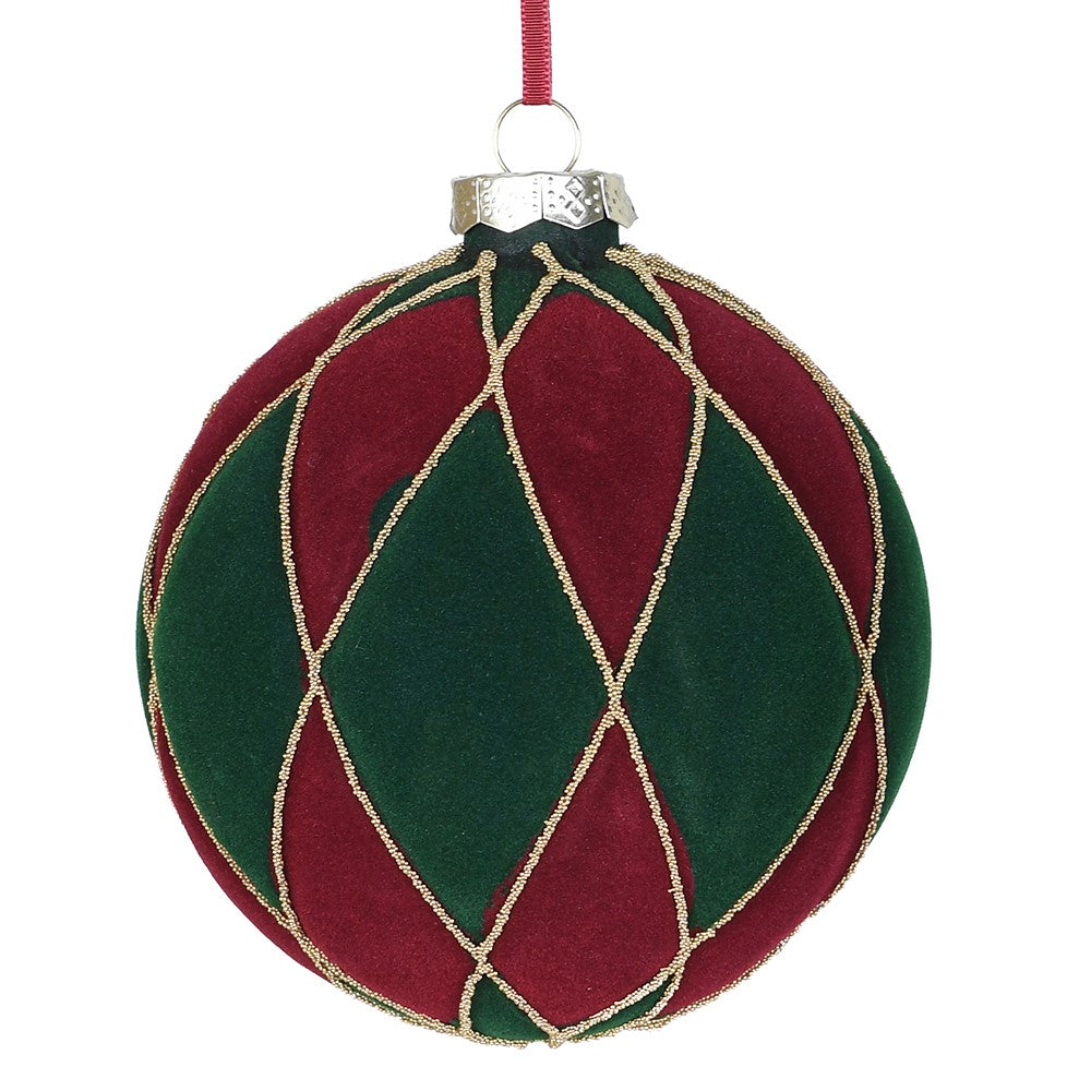 Traditional Diamond Bauble