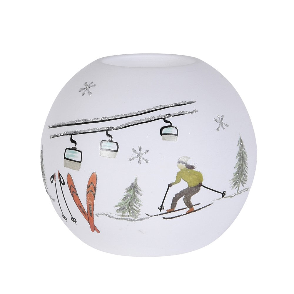 Verbier Snow Candle Holder
