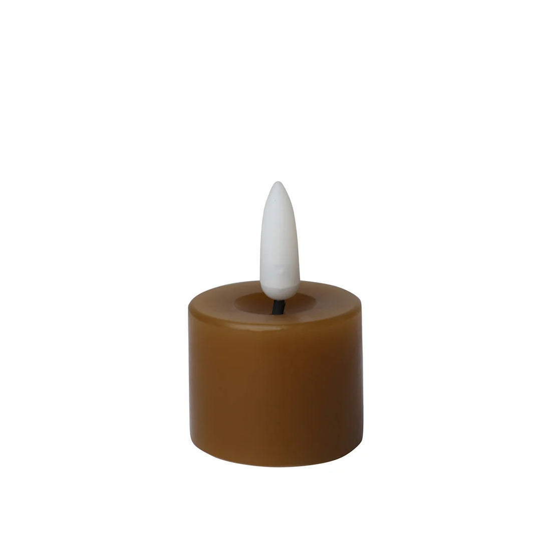 Gold Flameless LED Wax Tealight Candle