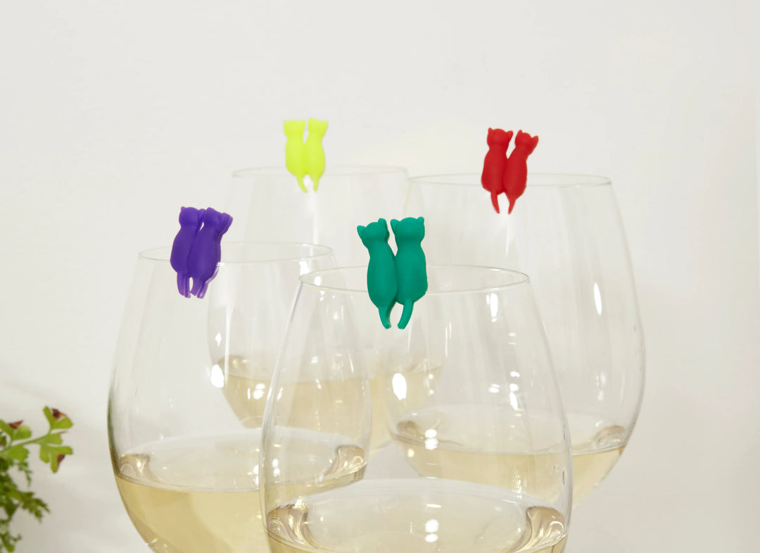 Rainbow Cat Drink Markers - Set of 8