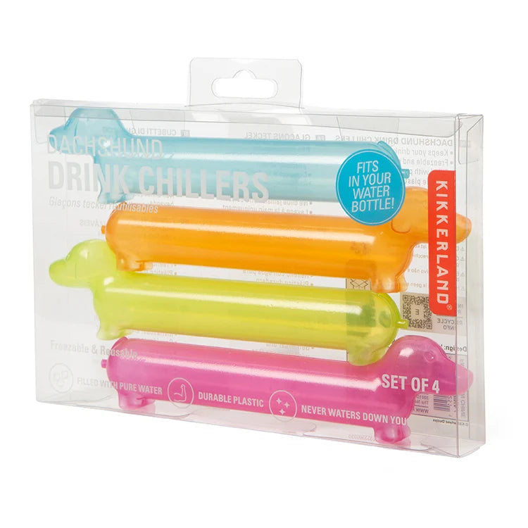 Dachshund Drink Chillers - Set of 4
