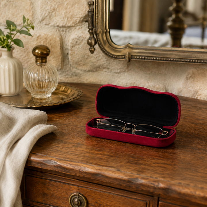 Red Velvet Glasses Hardcase 17cm