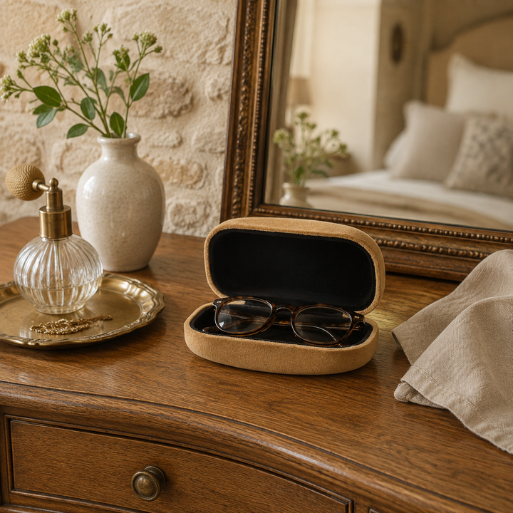 Velvet Hardcase 9cm - Gold Mini