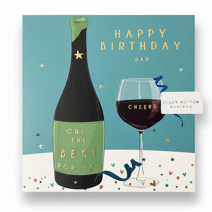 Happy Birthday Dad Card - Cheers