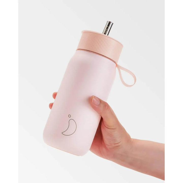 Chillys Series 2 Switch Cup 750ml in blush pink with a sleek design, suitable for hot and cold beverages.