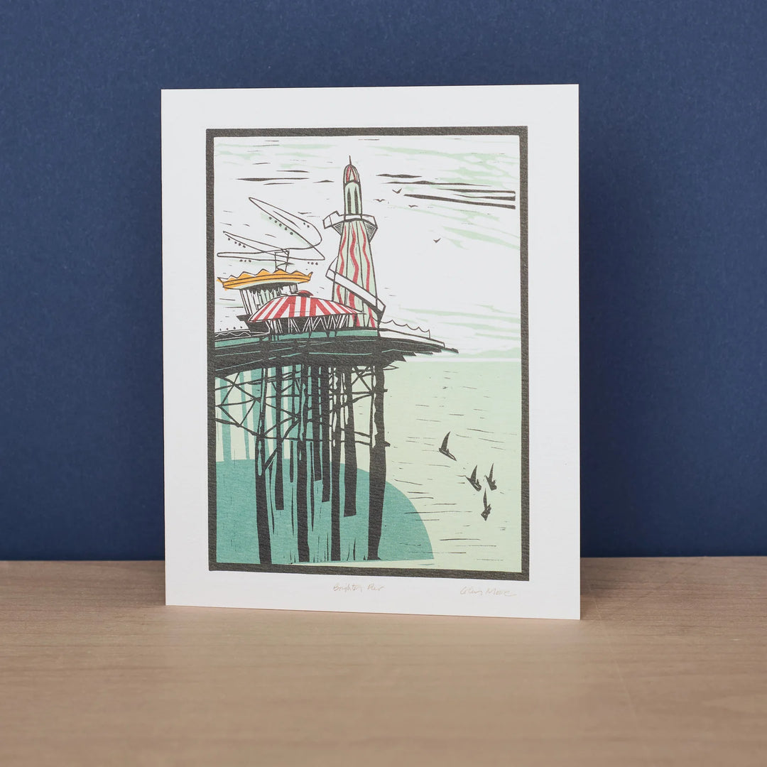 Brighton Pier Card