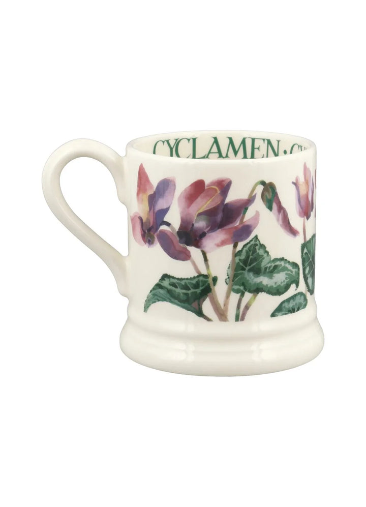 Cyclamen 1/2 Pint Mug