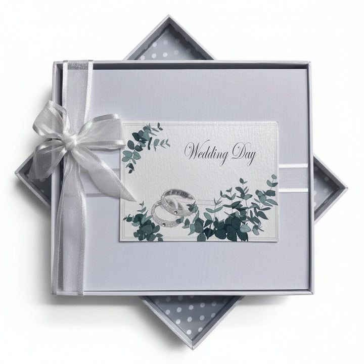 Rings &amp; Greenery Guest Book