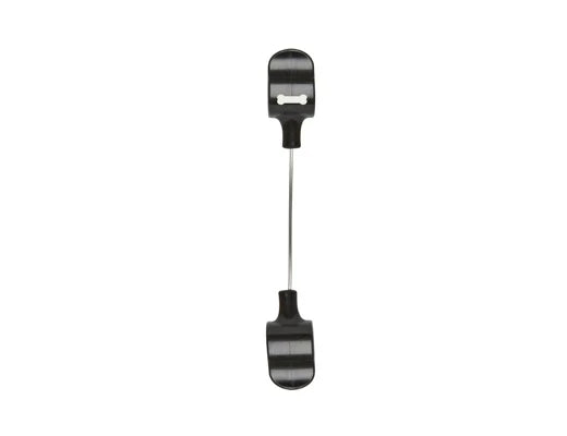 Kikkerland Dog Treat Selfie Clip attached to a dog's collar, designed for holding treats or small items during photos.