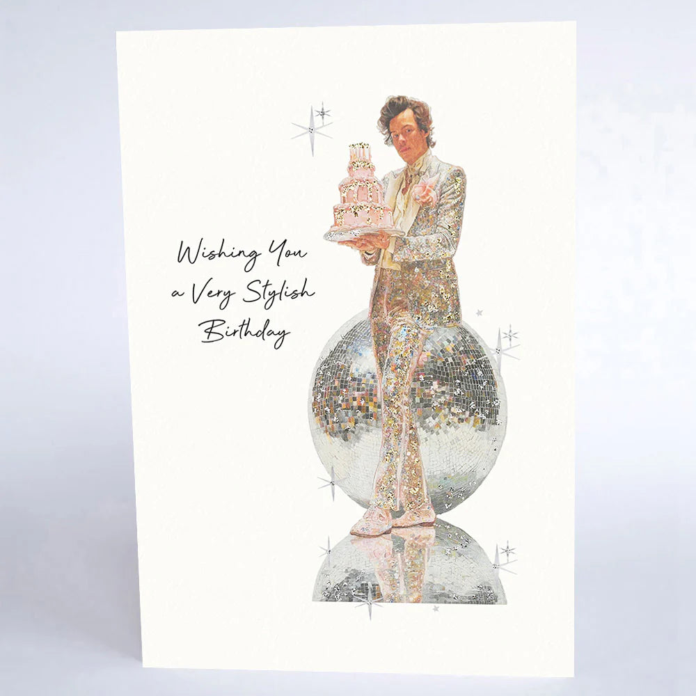 Wishing You a Very Stylish Birthday Card