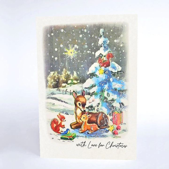 With Love For Christmas Card