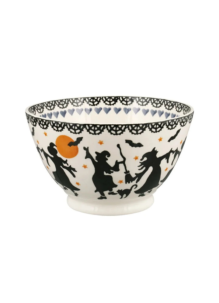 Dancing Witches Medium Old Bowl