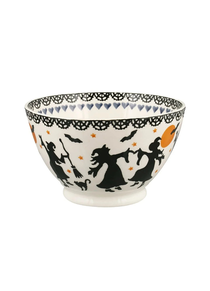 Dancing Witches Medium Old Bowl