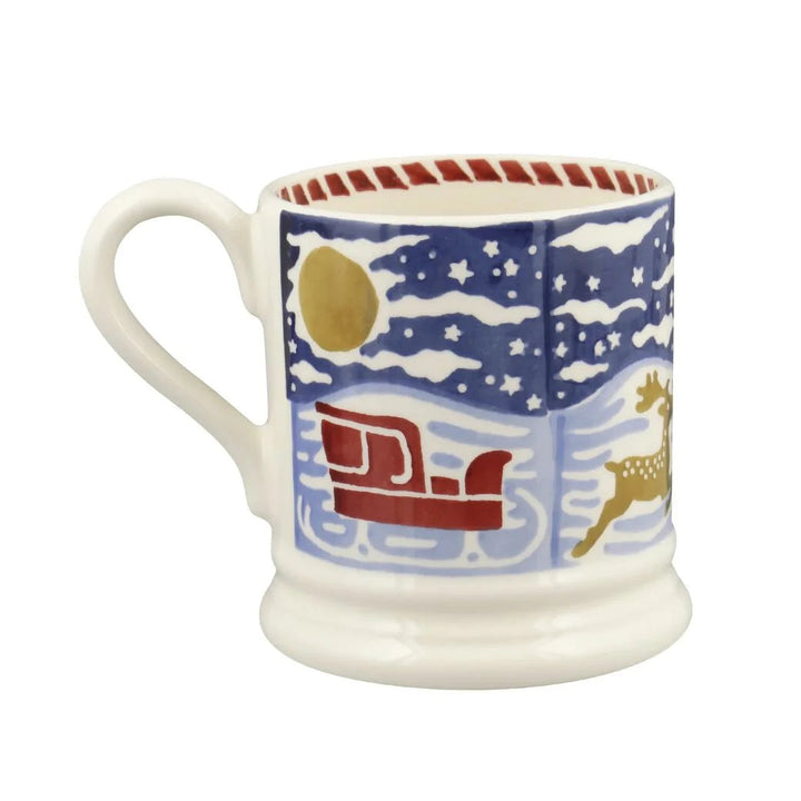 Christmas Icons Deer 1/2 Pint Mug - 300ml