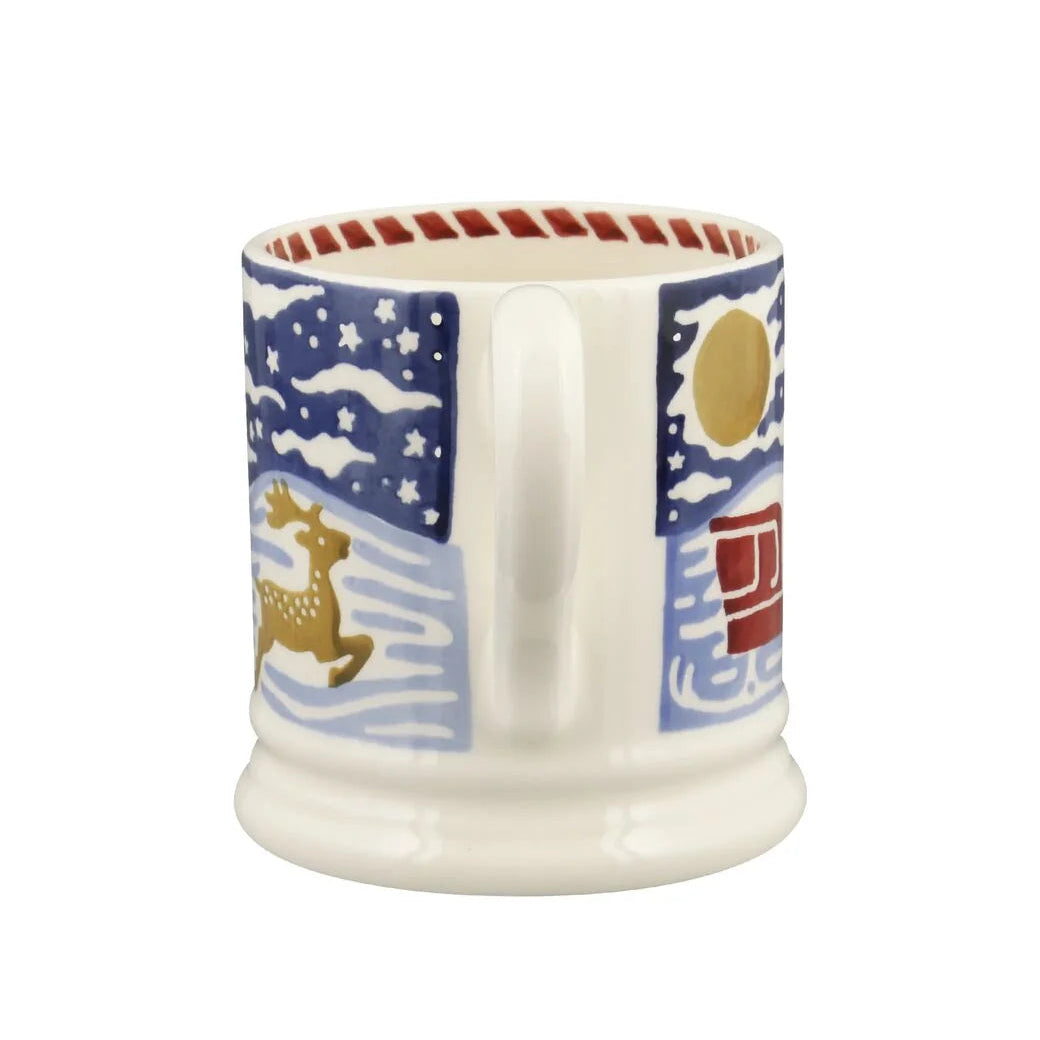 Christmas Icons Deer 1/2 Pint Mug - 300ml