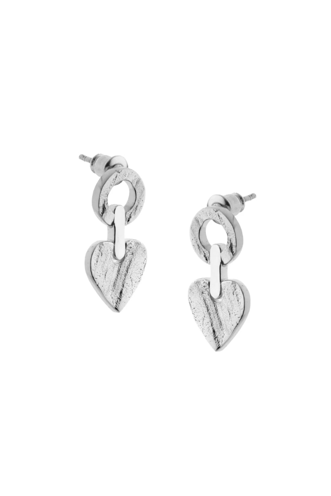 Silver Precious Earrings by Tutti & Co featuring delicate hoop design and shiny finish, perfect for elegant jewelry collection.