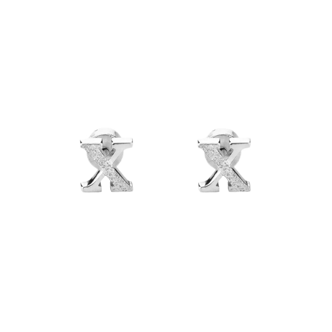 Silver Kingston Earrings by Tutti & Co featuring sleek, modern design with polished finish for stylish everyday wear.
