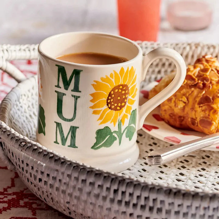 Emma Bridgewater Flowers Sunflower Mum 1/2 Pint Mug