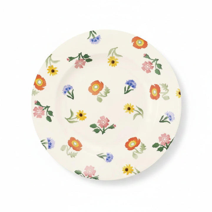 Emma Bridgewater Poppies &amp; Pinks Medium 8.5 Inch Dinner Plate