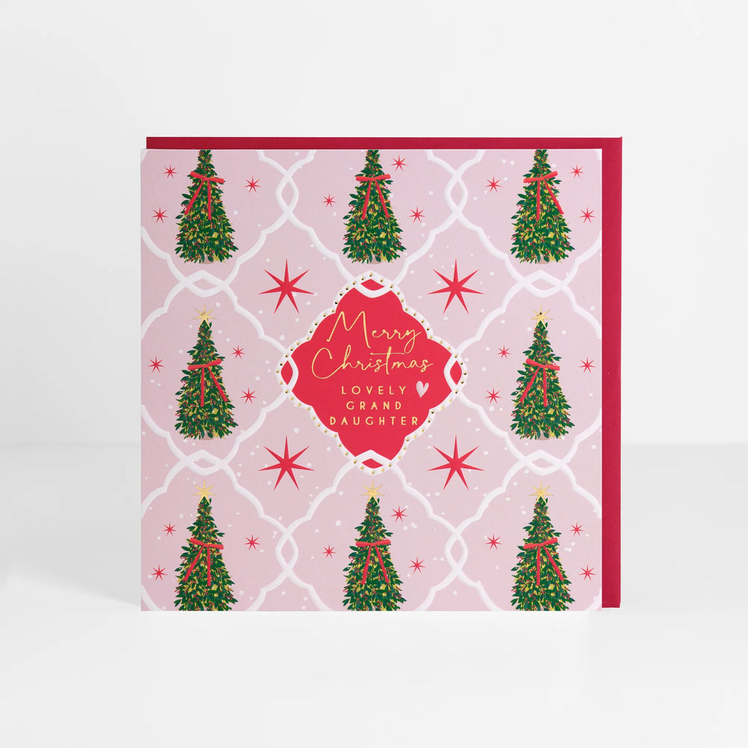 Merry Christmas Lovely Granddaughter Card
