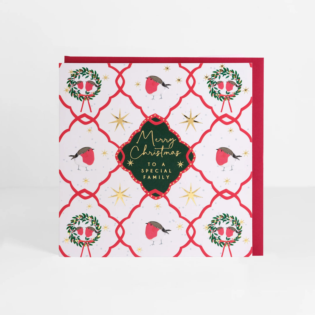 Merry Christmas to a Special Family Card