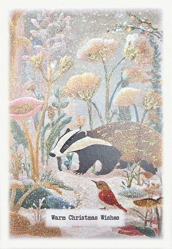 Warm Winter Wishes Christmas Card