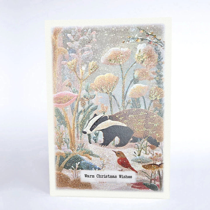 Warm Winter Wishes Christmas Card