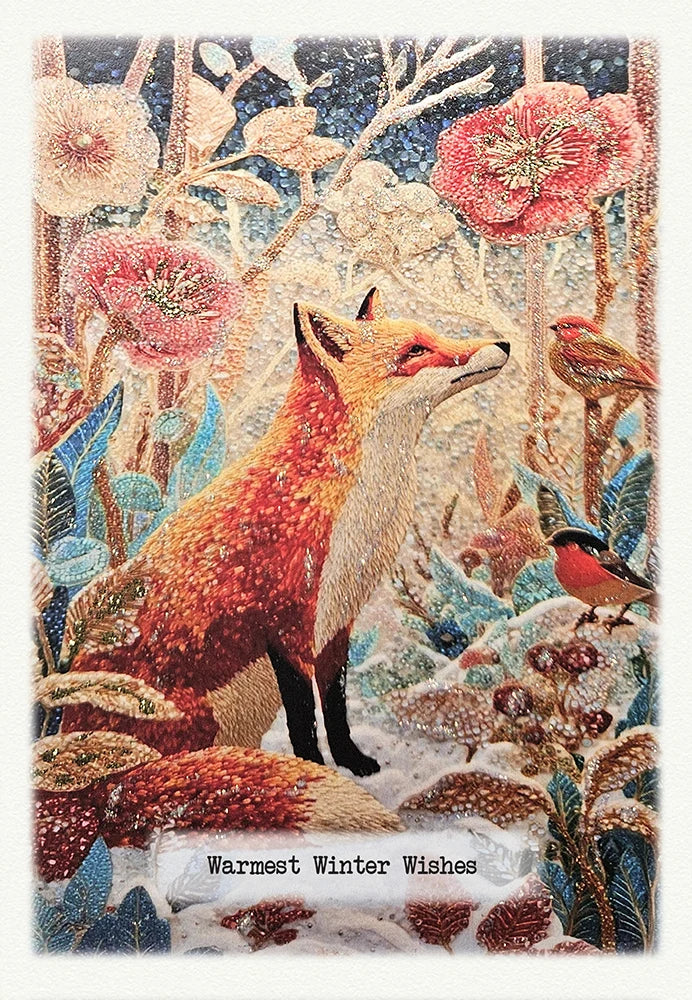 Warmest Winter Wishes Christmas Card