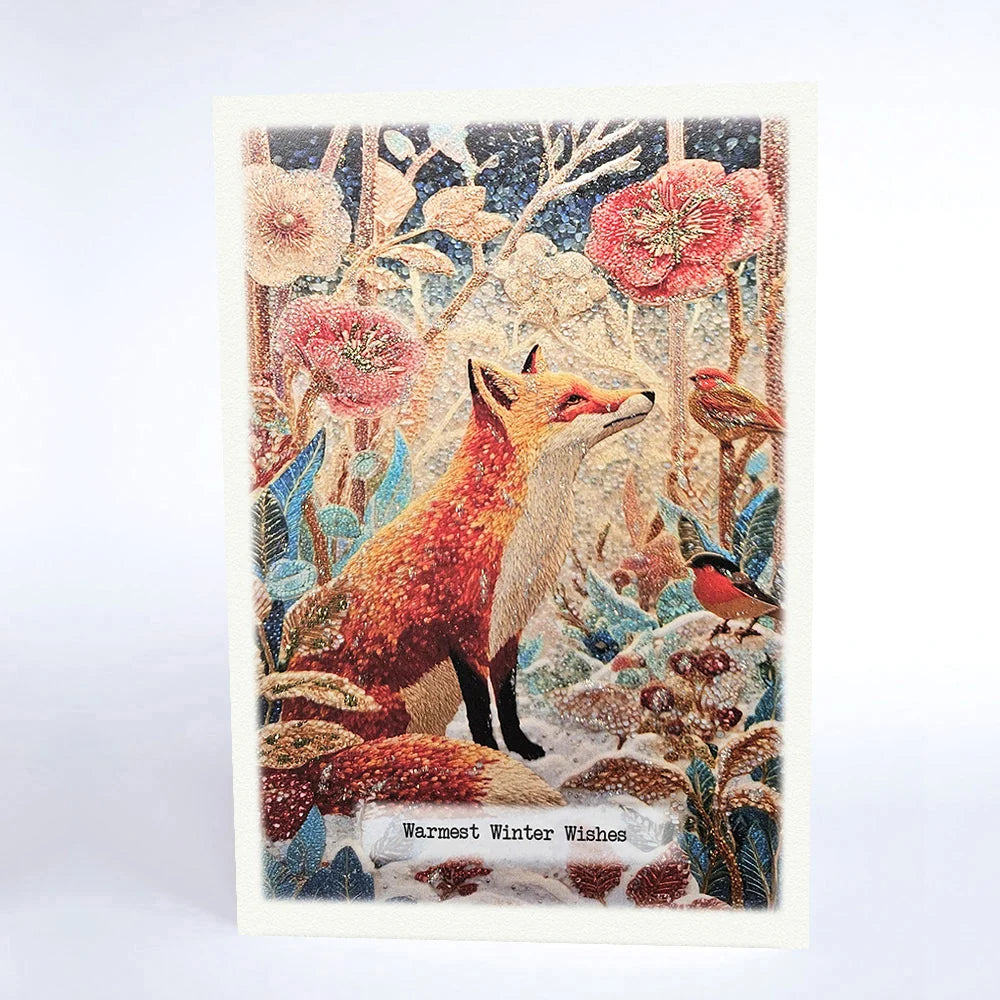 Warmest Winter Wishes Christmas Card