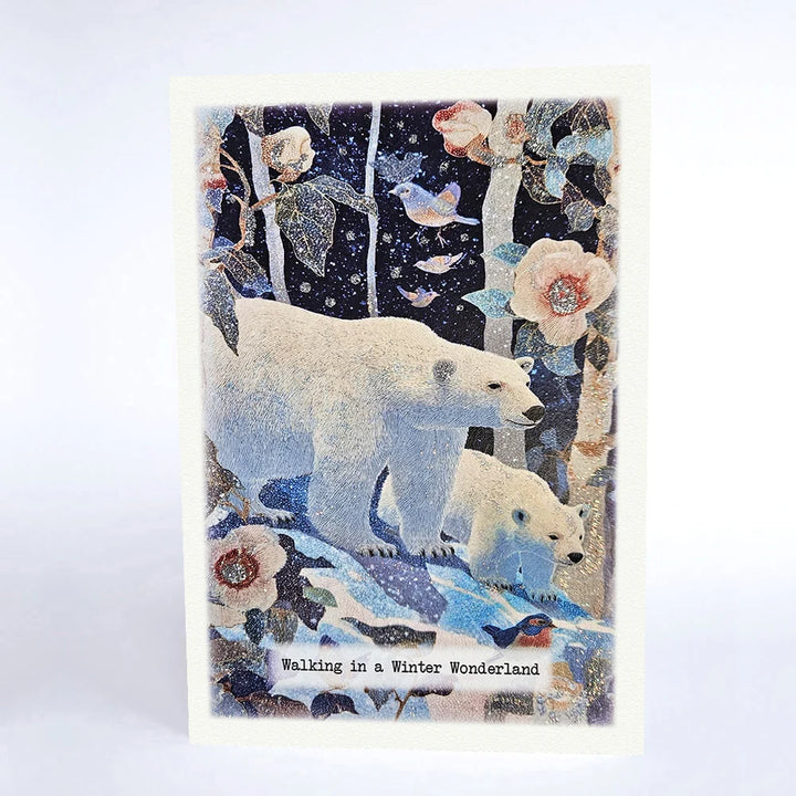 Walking in a Winter Wonderland Christmas Card
