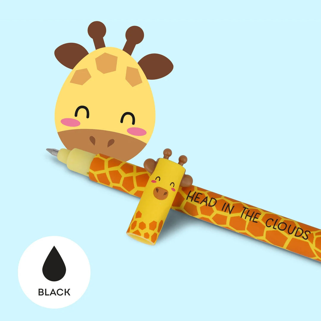 Erasable Pen Giraffe - Black Ink
