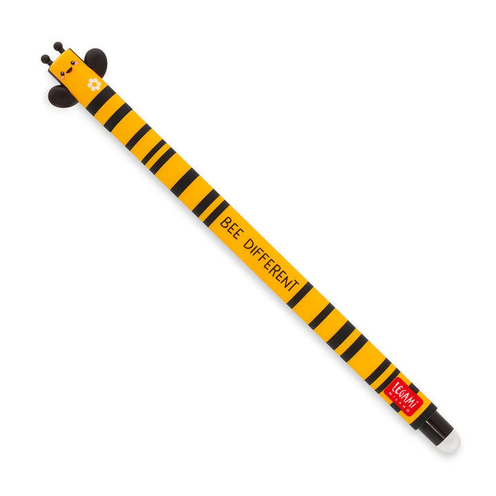 Legami Erasable Gel Pen – Bee (Black Ink)