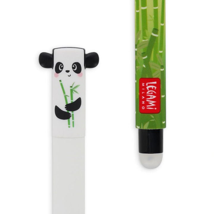 Legami Erasable Gel Pen – Panda (Black Ink)