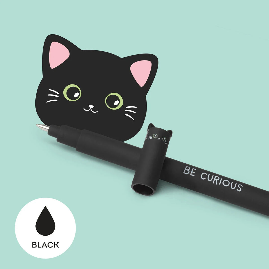 Erasable Pen Cat - Black Ink
